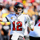 Image for article titled Bucs’ Protection Scheme Involves O-Line Asking Defense To Go Easy On Tom Brady While He’s Going Through Some Stuff